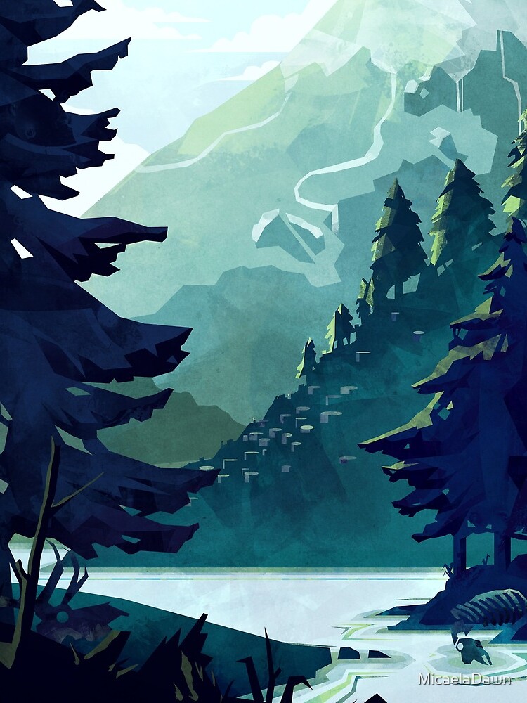 Canadian Mountain by MicaelaDawn