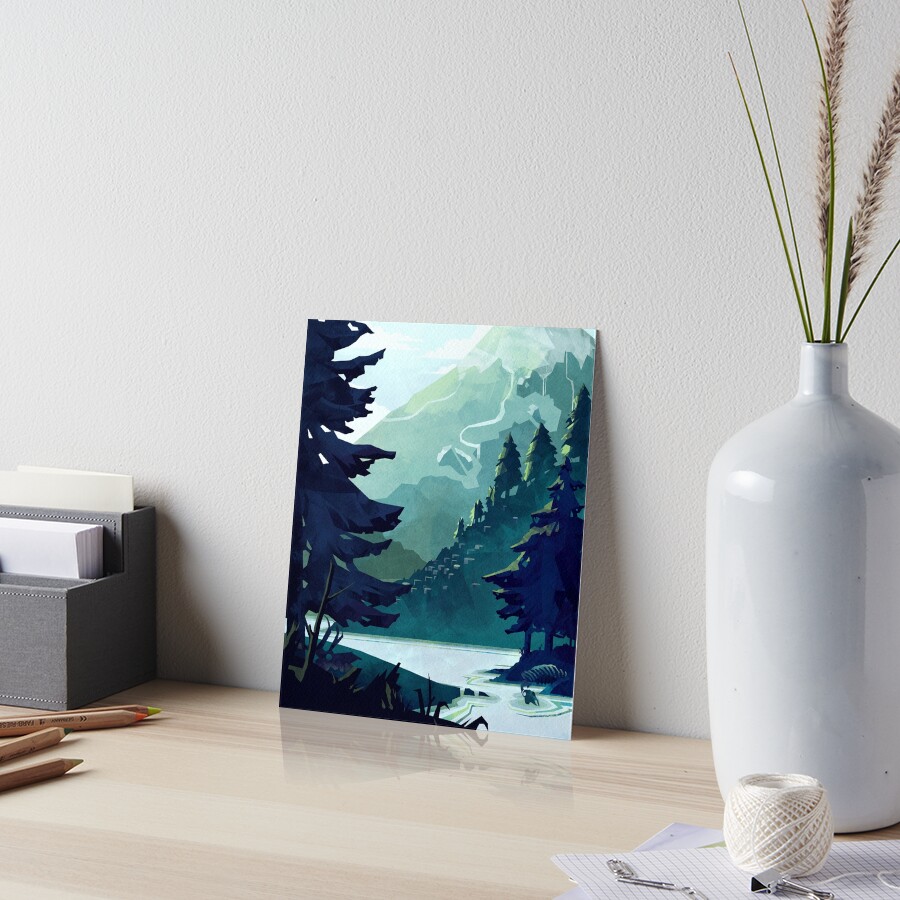Vista previa del artículo con la obra «Lámina rígida», diseñado y vendido por MicaelaDawn.
