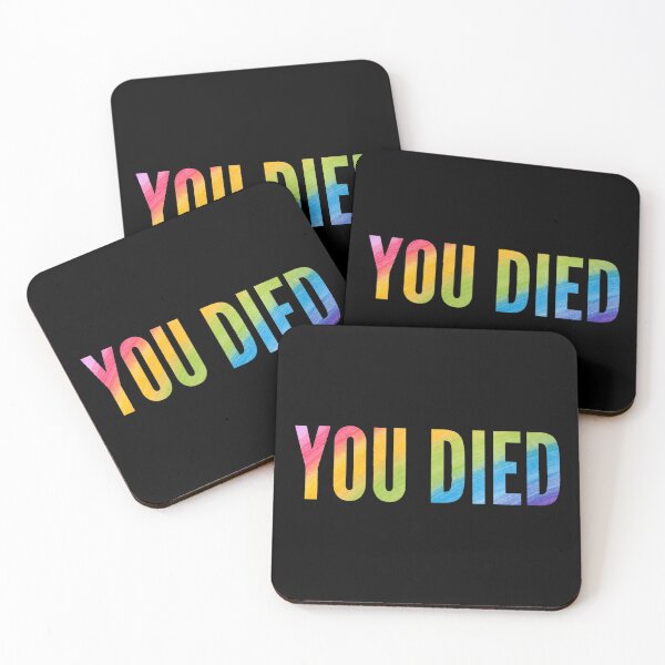 Item preview, You died - Multicolored  designed and sold by LukjanovArt.