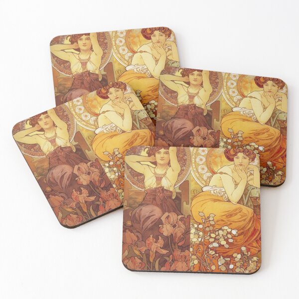 Item preview, Femme Fatale By Mucha  designed and sold by ArtHistoryLover.