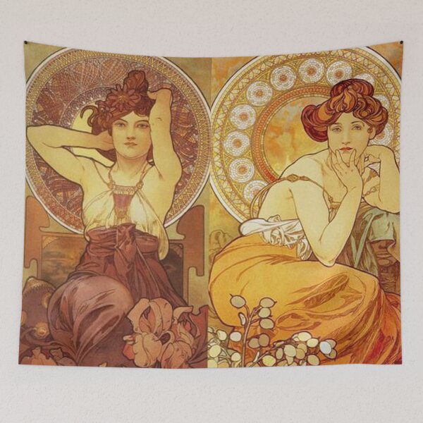 Item preview, Femme Fatale By Mucha  designed and sold by ArtHistoryLover.