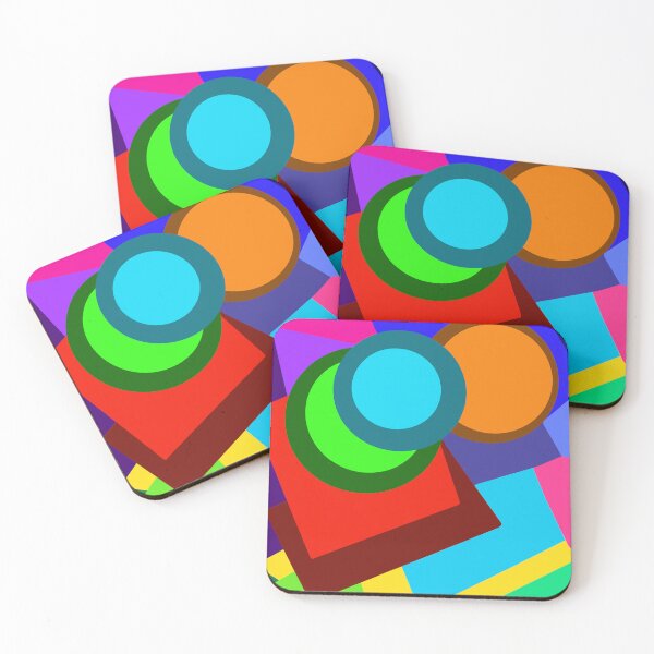 Item preview, Color-Pop Shapes designed and sold by Cranemann.