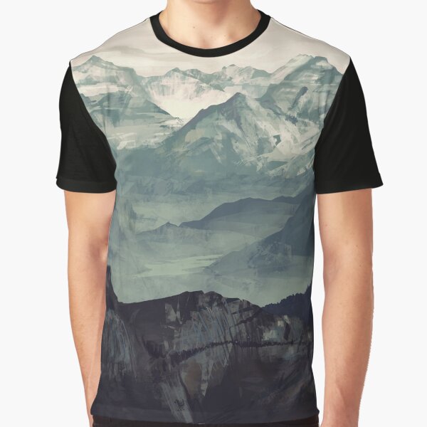 Mountain Fog Graphic T-Shirt