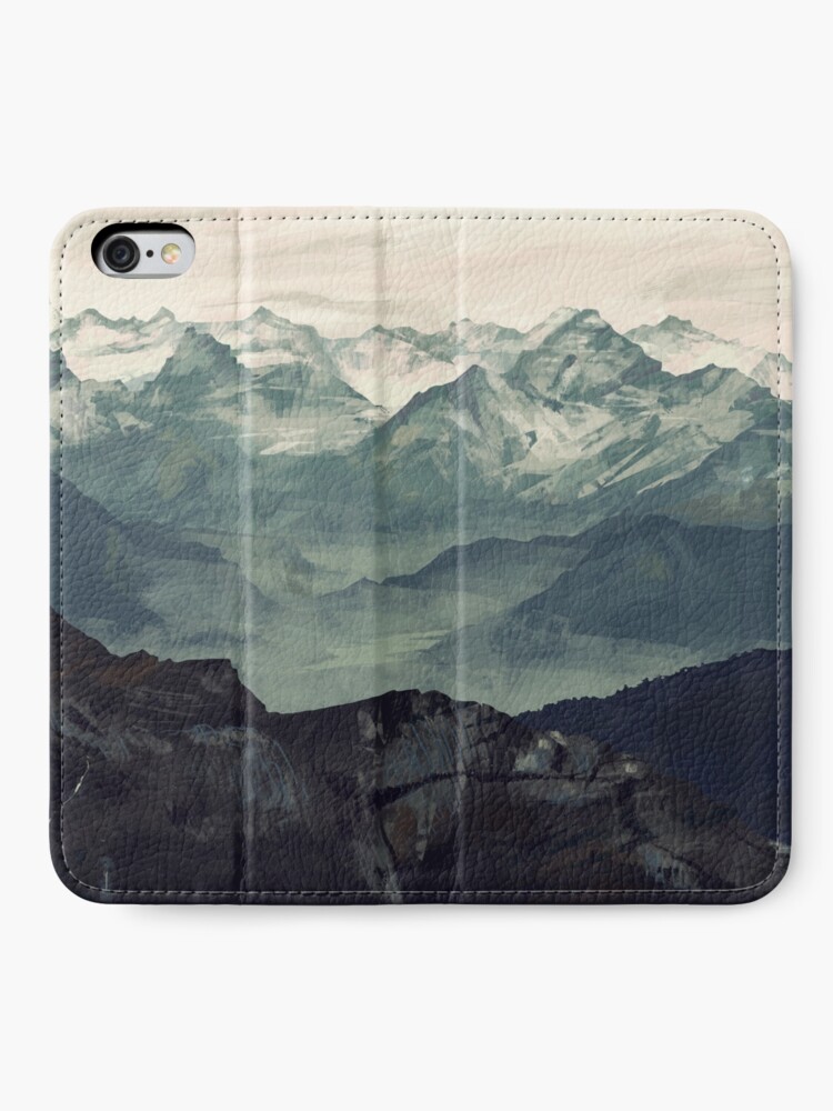 Alternate view of Mountain Fog iPhone Wallet