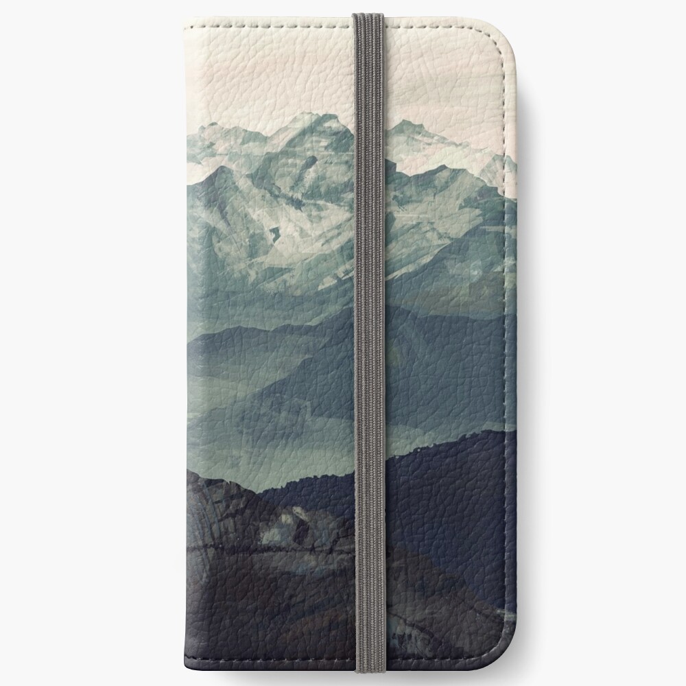 Mountain Fog iPhone Wallet