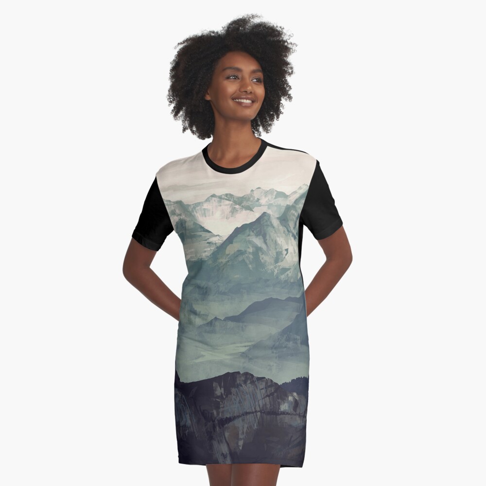 Item preview, Graphic T-Shirt Dress designed and sold by MicaelaDawn.