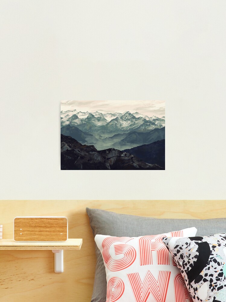 Thumbnail 2 of 3, Photographic Print, Mountain Fog designed and sold by MicaelaDawn.