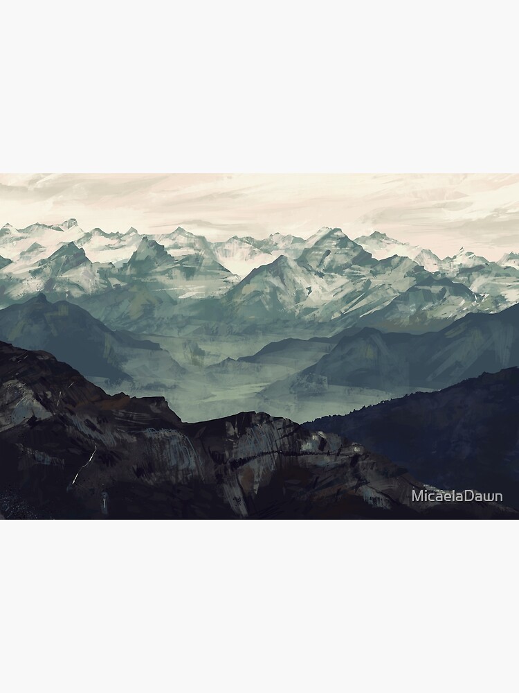 Thumbnail 3 of 3, Photographic Print, Mountain Fog designed and sold by MicaelaDawn.