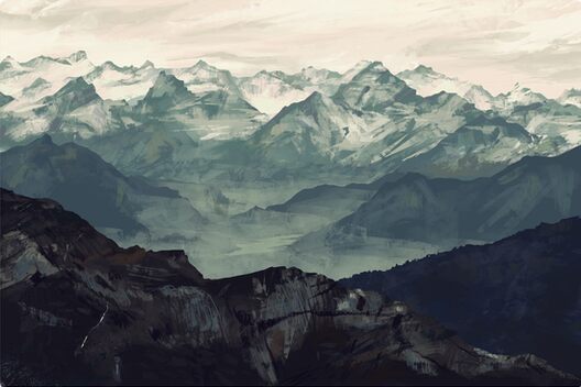 "Mountain Fog" Canvas Prints by MicaelaDawn | Redbubble