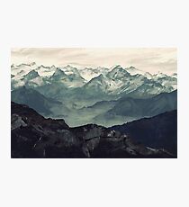 Mountain Fog Photographic Print