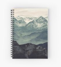 Mountain Fog Spiral Notebook