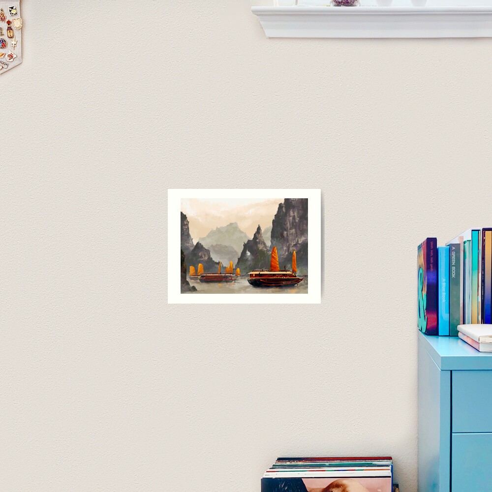 Ha Long Bay Art Print