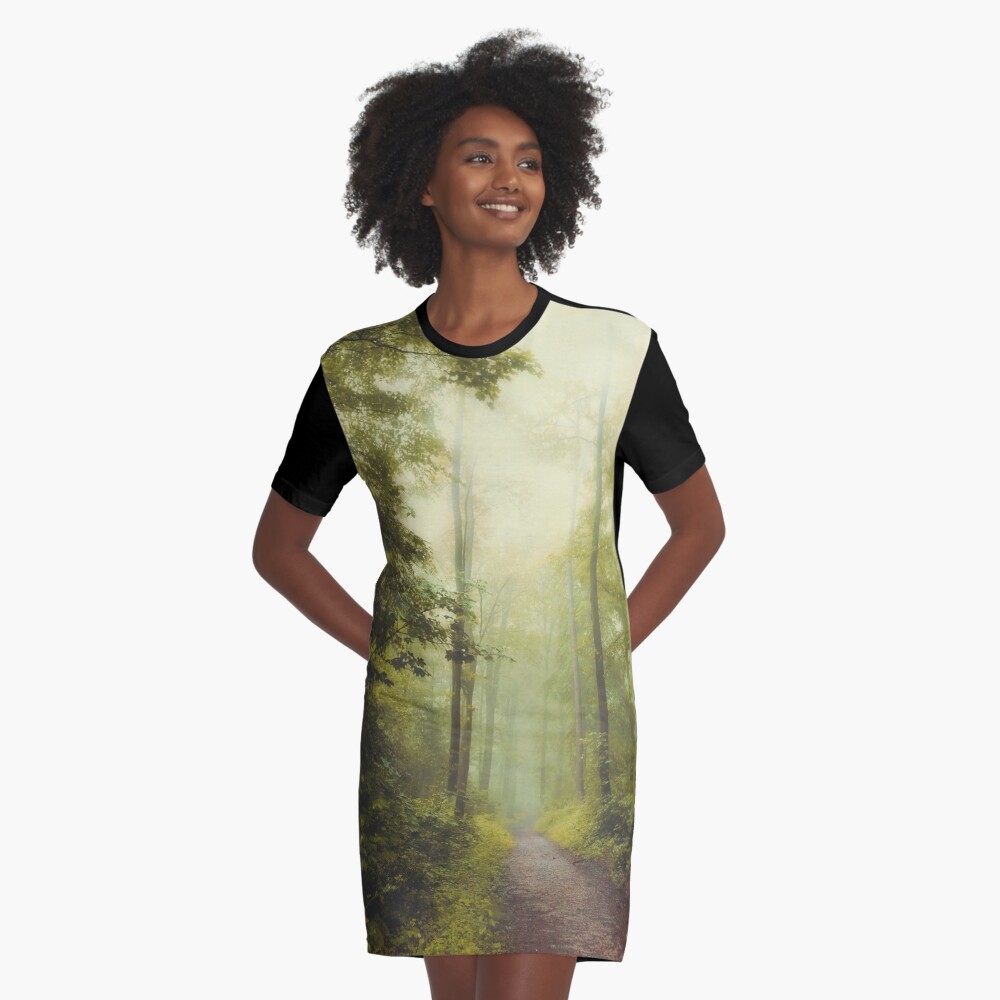 Item preview, Graphic T-Shirt Dress designed and sold by DyrkWyst.