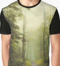 Long Forest Walk Graphic T-Shirt
