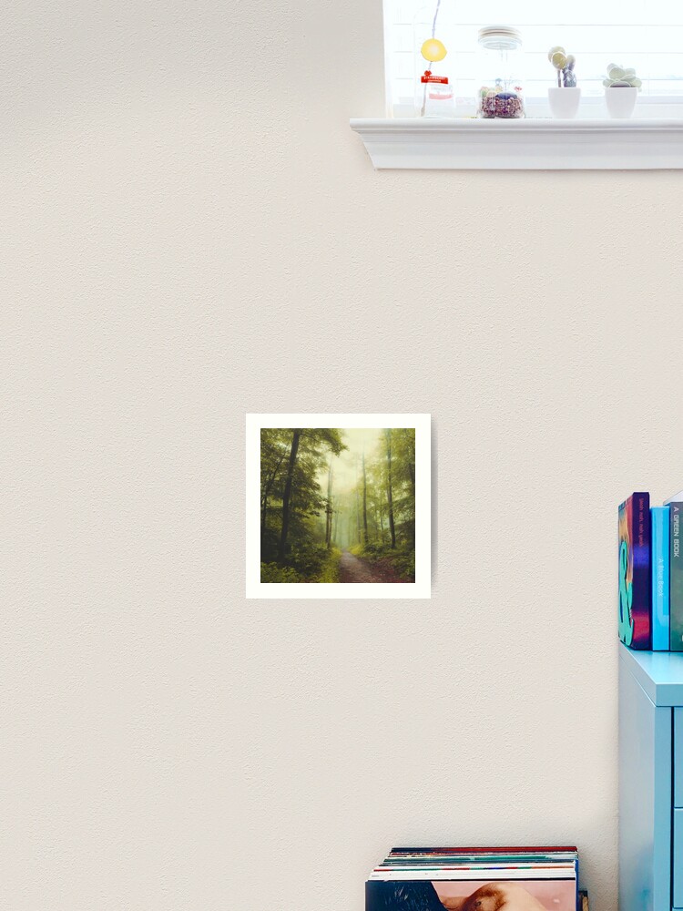 Thumbnail 1 of 3, Art Print, Long Forest Walk designed and sold by DyrkWyst.