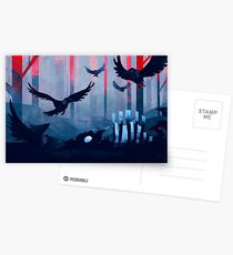 Blue Stone Landscape Postcards