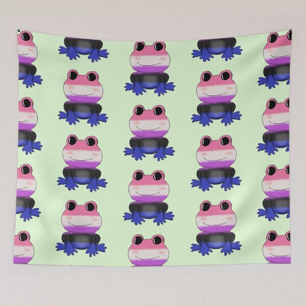 Item preview, Genderfluid Frog designed and sold by Becky-Marie.