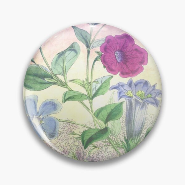 Artikelvorschau, Vintage romantische Blumenpflanze entworfen und verkauft von HappyLifeCreate.