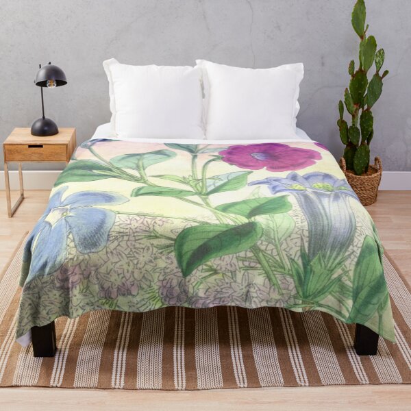Item preview, Vintage Romantic Floral Plant designed and sold by HappyLifeCreate.