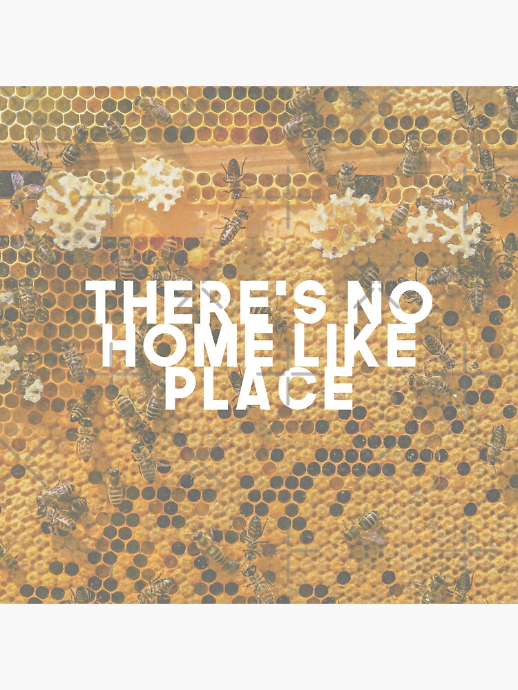 There Is No Home Like The One You Got "There is no home like place Proverb" Sticker for Sale by uowietzki