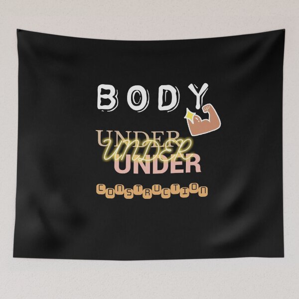 Item preview, Body Under Construction  designed and sold by ZubiyaArt.
