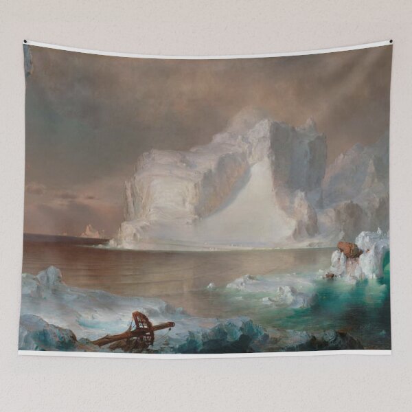 Item preview, The icebergs by Frederic Edwin Church  designed and sold by ArtHistoryLover.