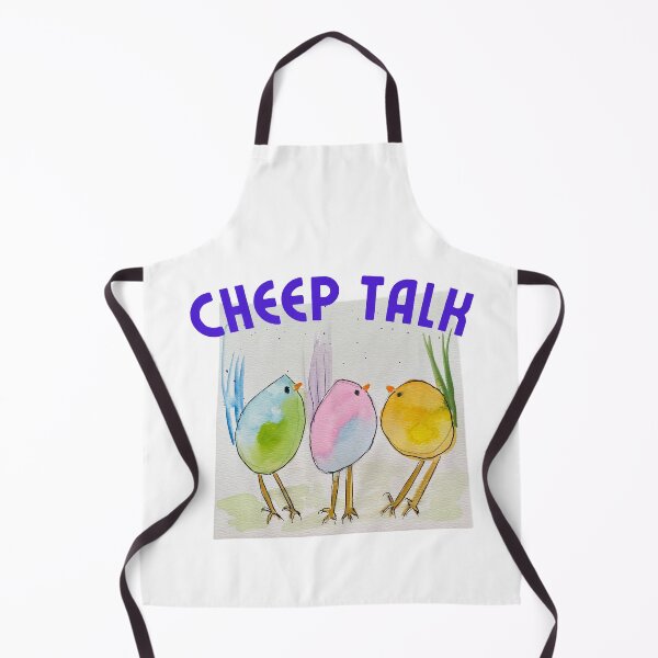 Aperçu de l'œuvre Cheep Talk Oiseaux créée et vendue par Losthorsedesign.