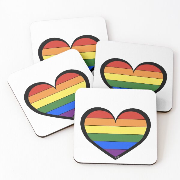 Item preview, Pride Heart designed and sold by Comfort-Station.