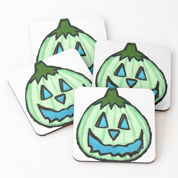 Item preview, Pastel Green Jack O' Lantern designed and sold by BleedStainArt.