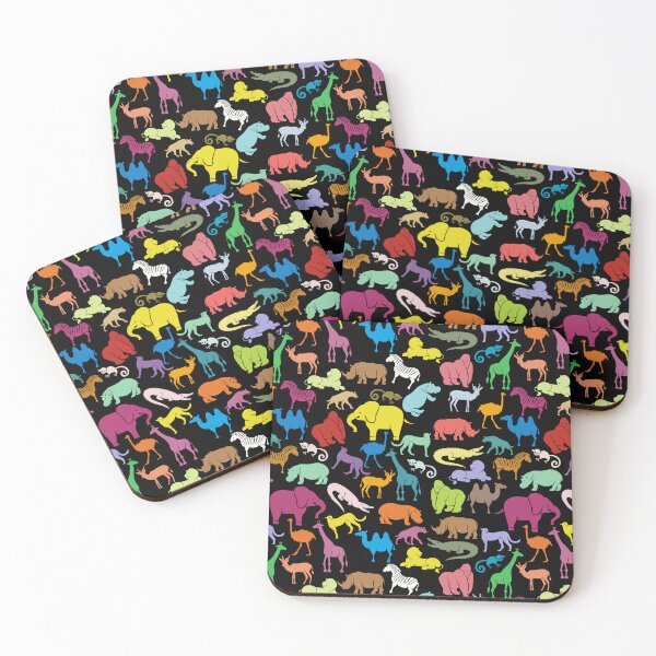 Item preview, Tossed Jungle Critters designed and sold by implexity.