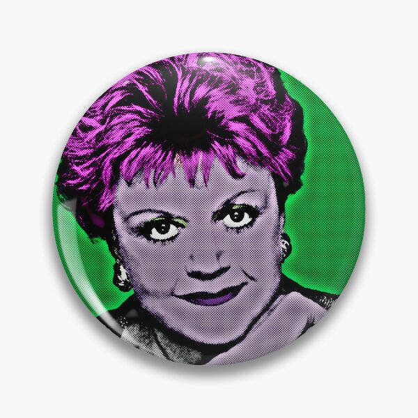 Item preview, Jessica Fletcher in Pop Art Style Lithography (Green Background) designed and sold by OnlyPopArt.