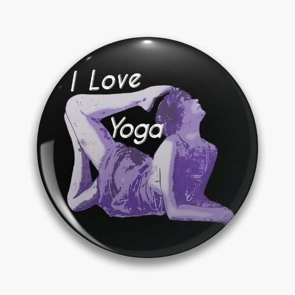 Item preview, I Love Yoga! For the yoga enthusiast! designed and sold by KathteeDesign.
