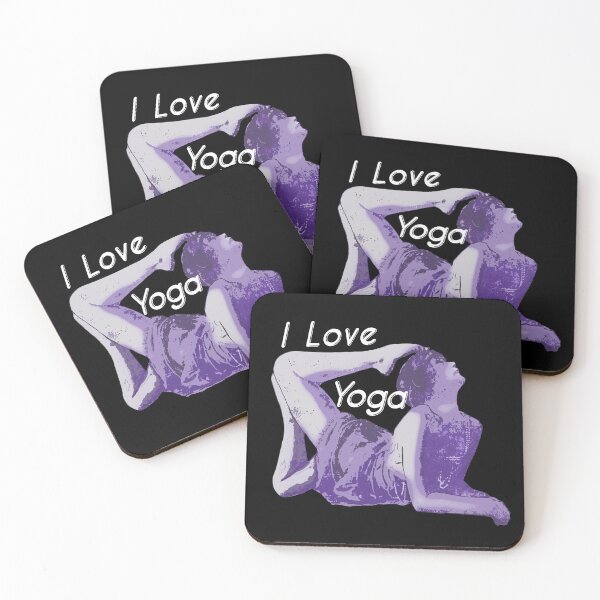 Item preview, I Love Yoga! For the yoga enthusiast! designed and sold by KathteeDesign.