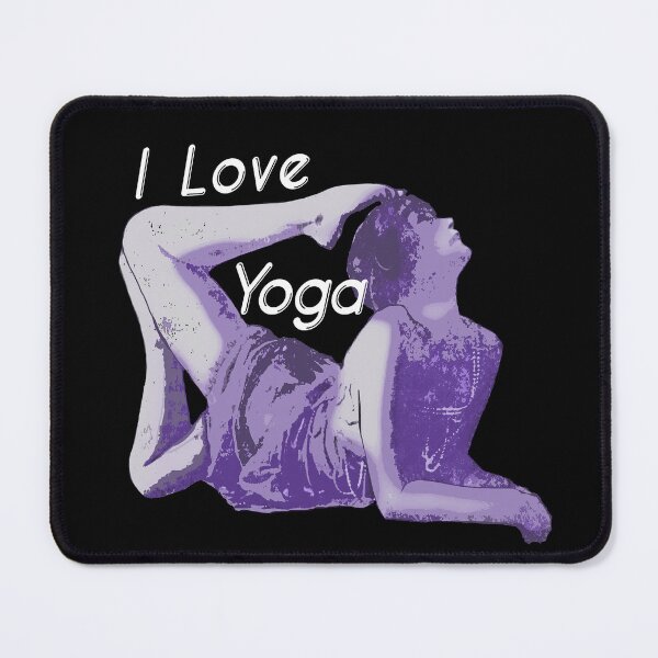 Item preview, I Love Yoga! For the yoga enthusiast! designed and sold by KathteeDesign.