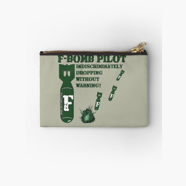 Item preview, F-BOMB PILOT designed and sold by WickedNiceTees.