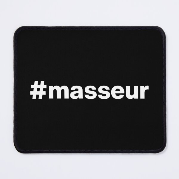Item preview, Hashtag masseur designed and sold by ArtIsParty.
