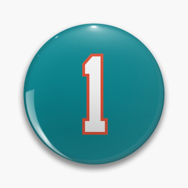 Item preview, Sports Number 1, white orange color lucky sport one designed and sold by ArtIsParty.