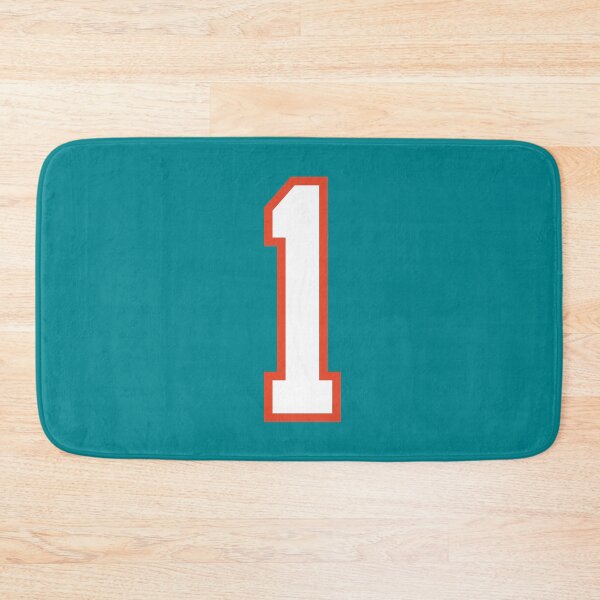 Item preview, Sports Number 1, white orange color lucky sport one designed and sold by ArtIsParty.