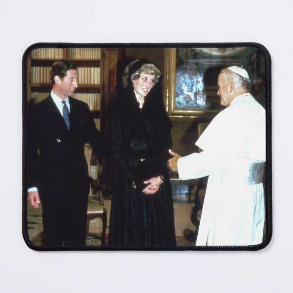 Item preview, TRH Prince and Princess of Wales and The Pope designed and sold by Picturestation.