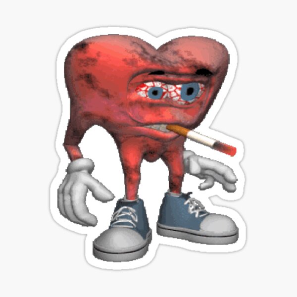 smoking cartoon heart meme smoking cartoon heart meme