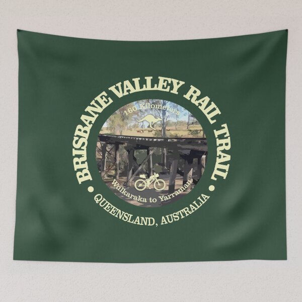 Item preview, Brisbane Valley Rail Trail (cycling c) designed and sold by curranmorgan.