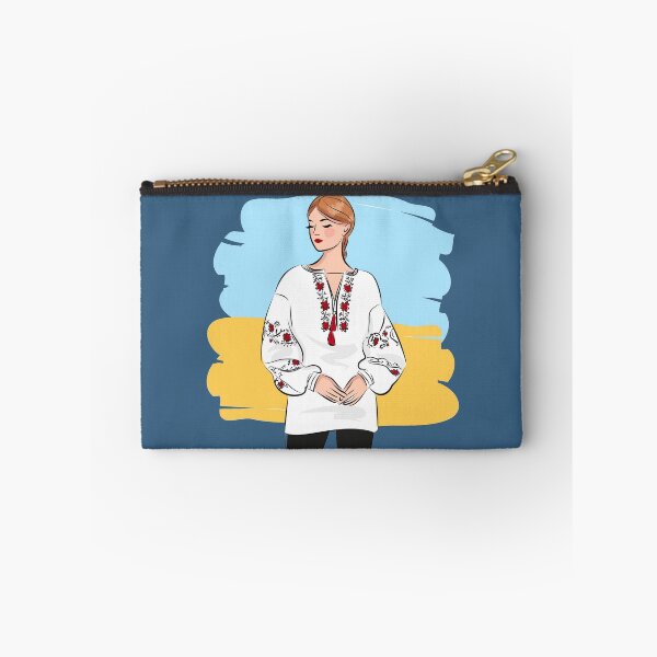 Item preview, Beautiful girl with Ukraine flag designed and sold by Mialunaa.