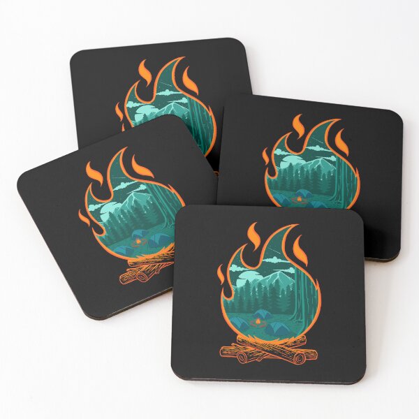 Item preview, Campfire Adventure Camping designed and sold by sachpica.