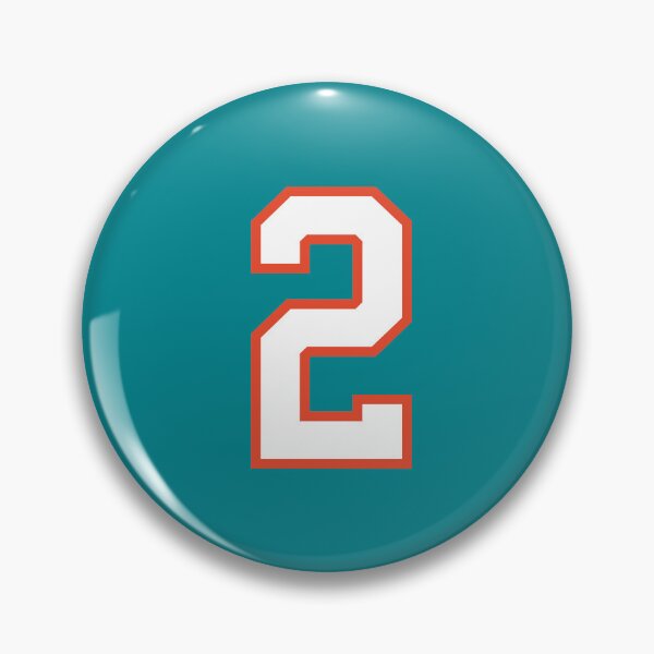 Item preview, Sports Number 2, white orange color lucky sport two designed and sold by ArtIsParty.
