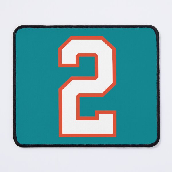 Item preview, Sports Number 2, white orange color lucky sport two designed and sold by ArtIsParty.