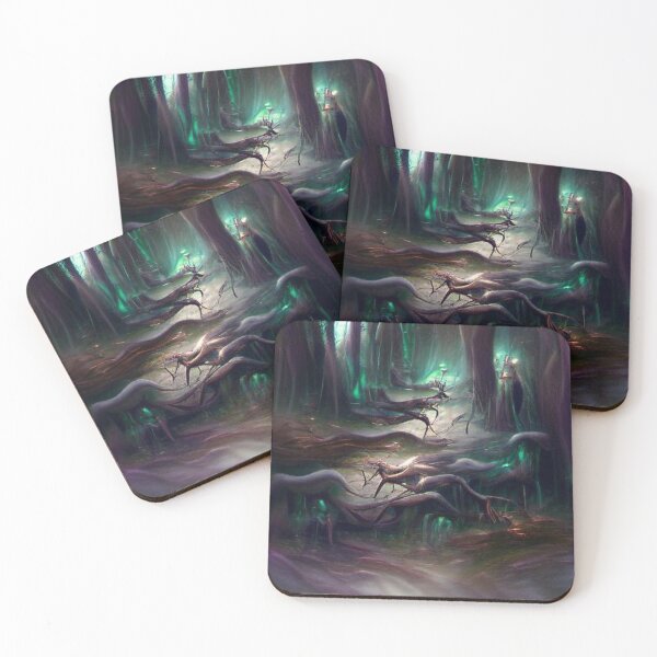 Item preview, Mystical elven forest designed and sold by Cora Gregory.