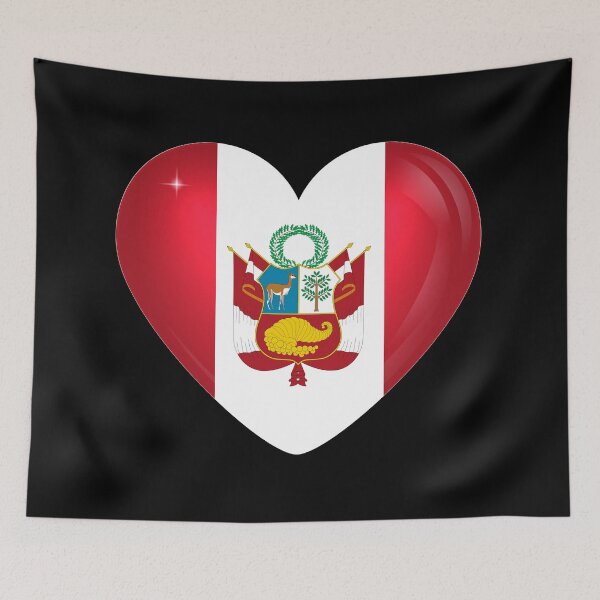 Item preview, My heart is in Peru, Love Peru. designed and sold by ArtIsParty.