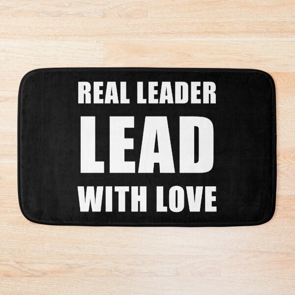 Item preview, Real Leaders Lead with Love Leader Funny design designed and sold by tsse.