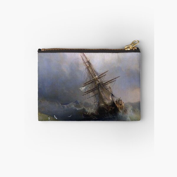 Item preview, Ship in the Stormy Sea Ivan Aivazovsky  designed and sold by ArtHistoryLover.