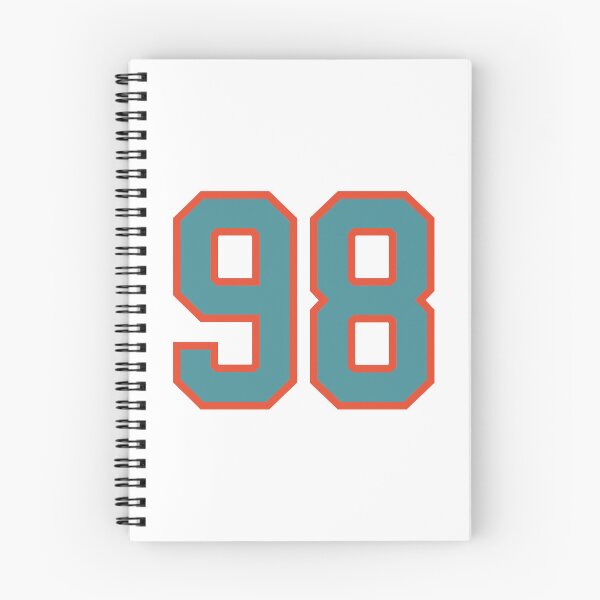 Artikelvorschau, 98 Nummer, Aqua Orange Glückssport achtundneunzig entworfen und verkauft von ArtIsParty.